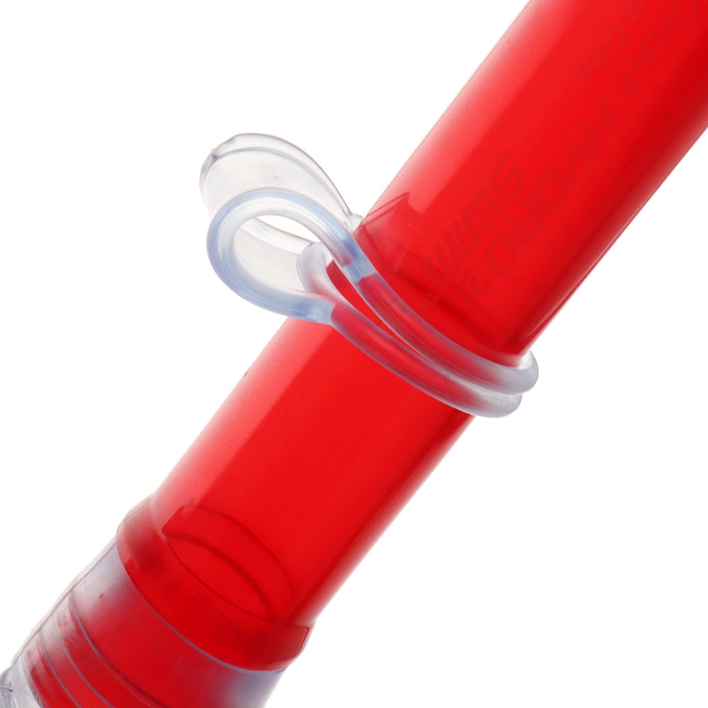 Hydro-Swim Clear Sea Youth Dive Mask and Snorkel Set Red