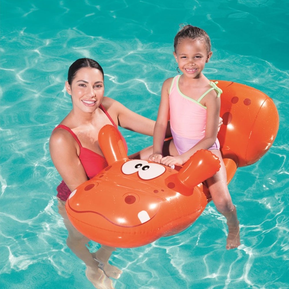 Bestway Safari Surf Rider Inflatable Pool Float Orange