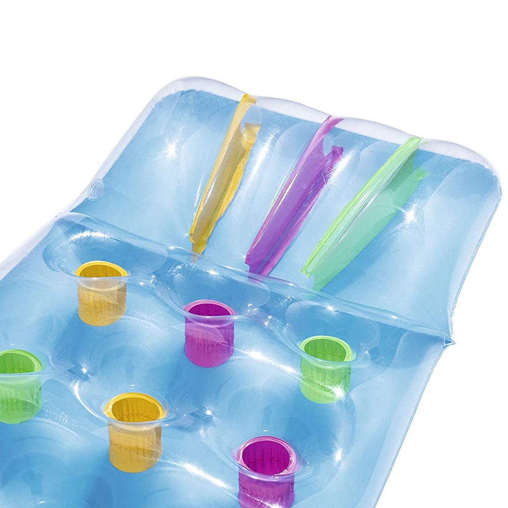 Bestway Inflatable Lilo Pool Float Blue 1.88m x 71cm