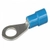 Hella Marine Eye Crimp Terminal - Blue 6.3mm Qty 100