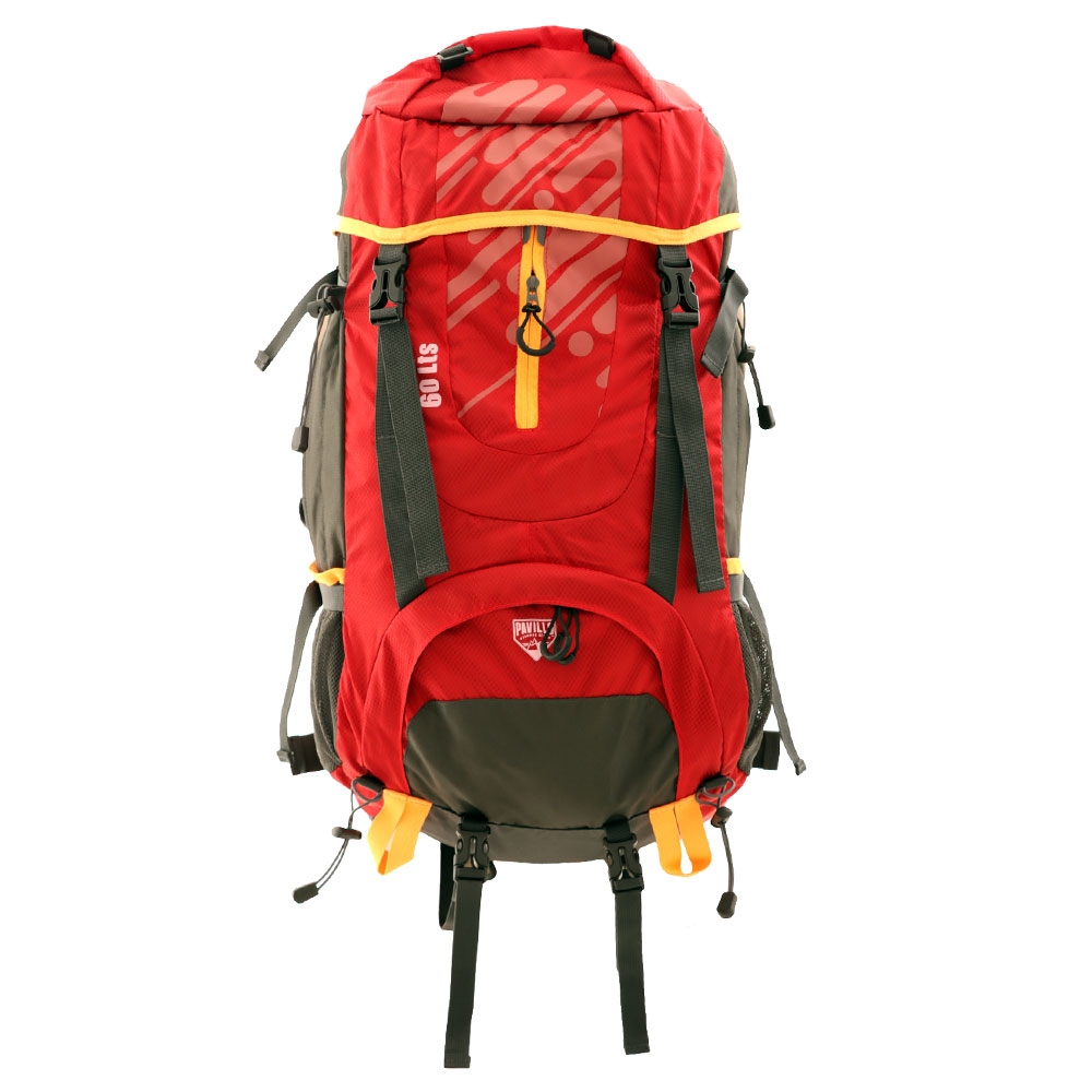 PAVILLO Ultra Trek Backpack 60L Red