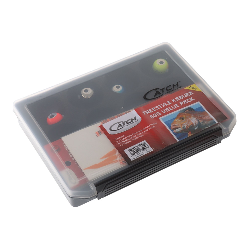 Catch Kabura Value Pack with Tackle Box 60g