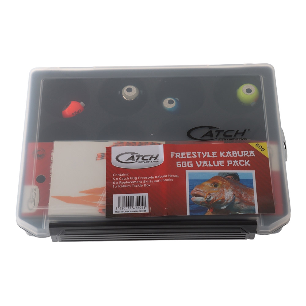 Catch Kabura Value Pack with Tackle Box 60g