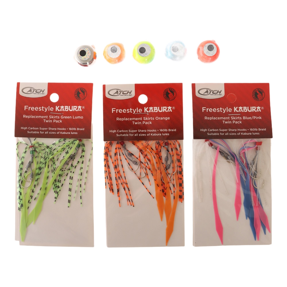 Catch Kabura Value Pack with Tackle Box 60g