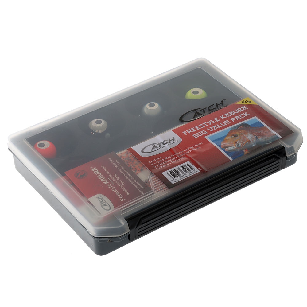 Catch Kabura Value Pack with Tackle Box 80g