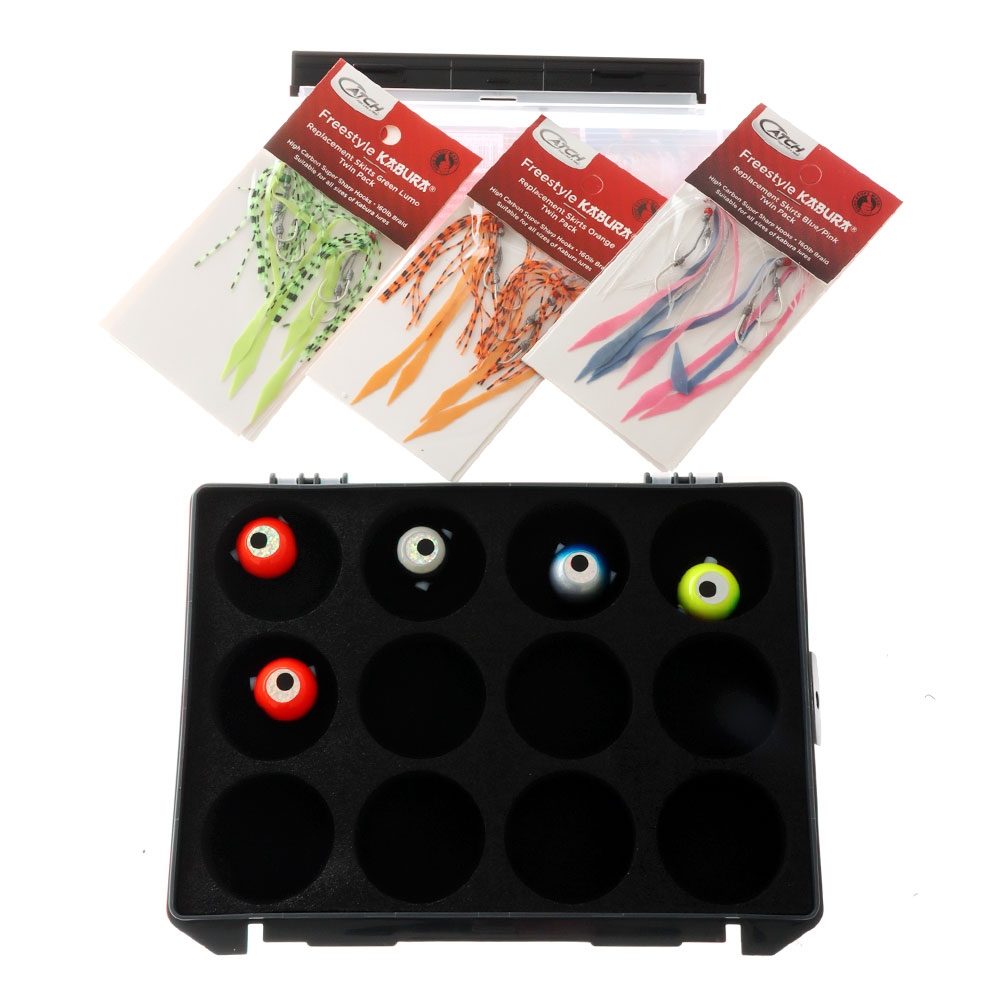 Catch Kabura Value Pack with Tackle Box 80g