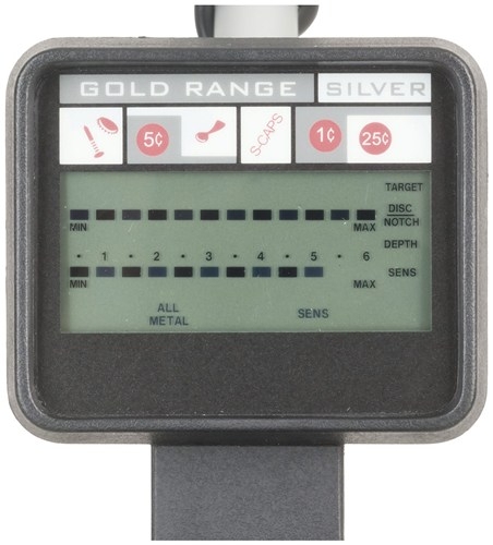 Metal Detector with 8in Waterproof Coil