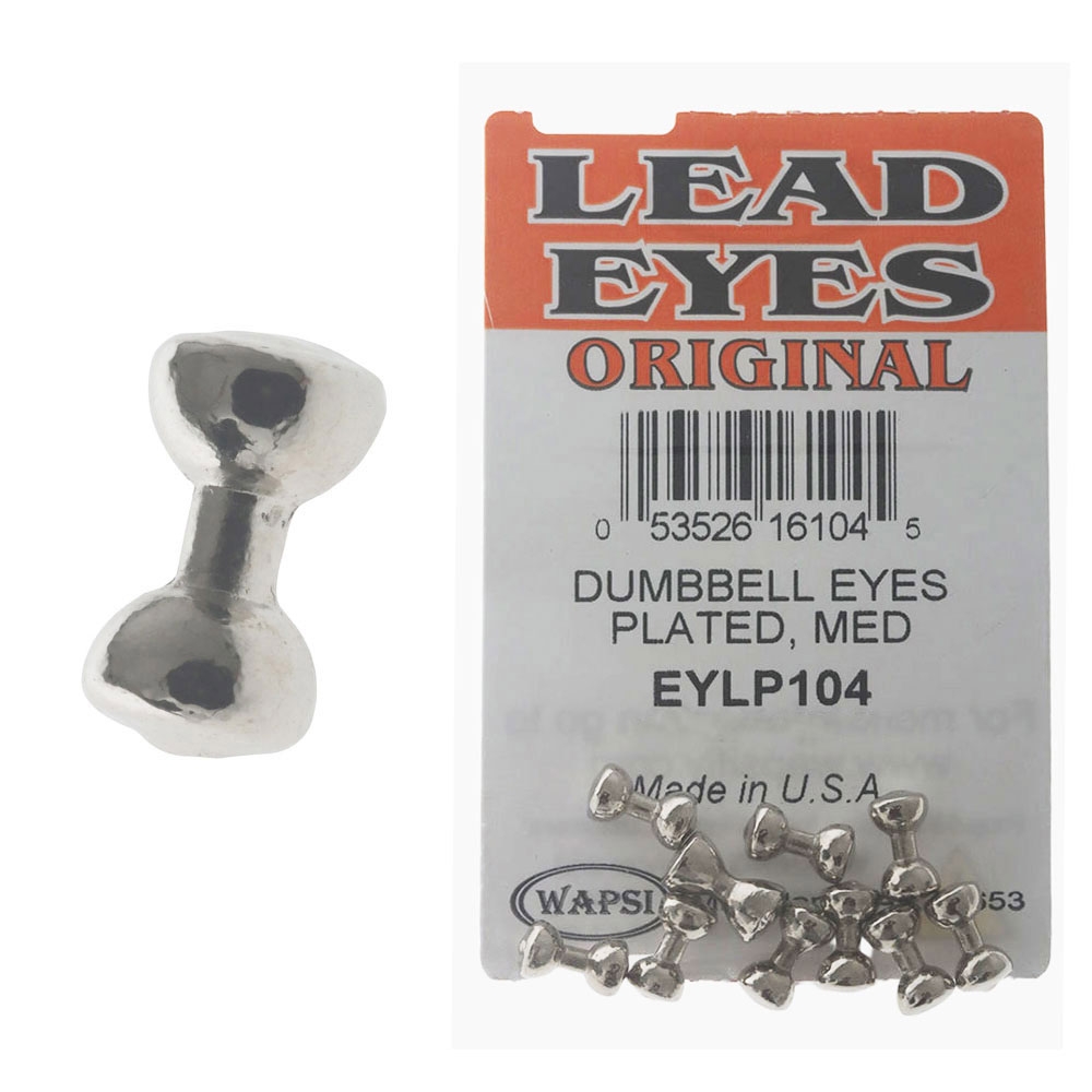 Wapsi Plated Dumbell Eyes Medium