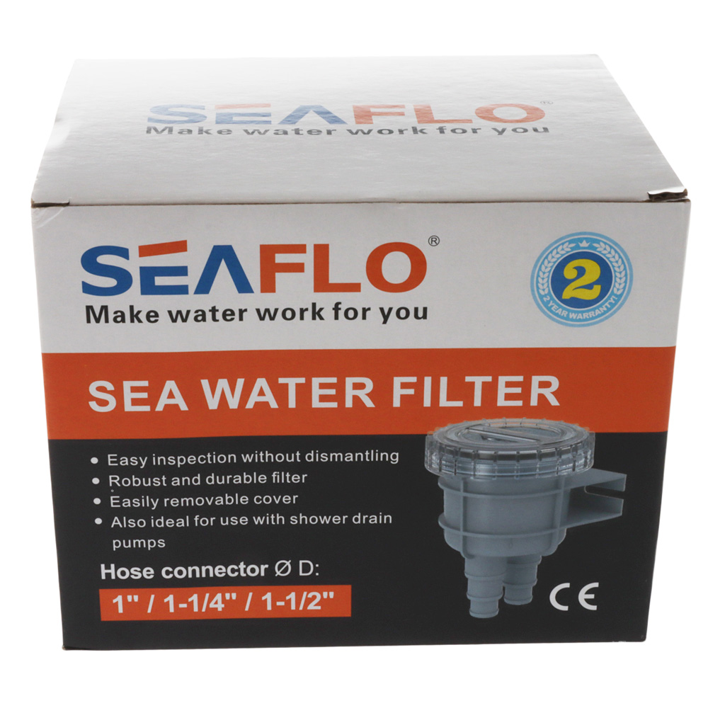 Seaflo Sea Water Filter 25 38mm