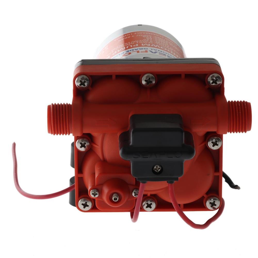 Seaflo 42 Series Washdown Pump Kit with 7.5m Coiled Hose 15LPM 12V
