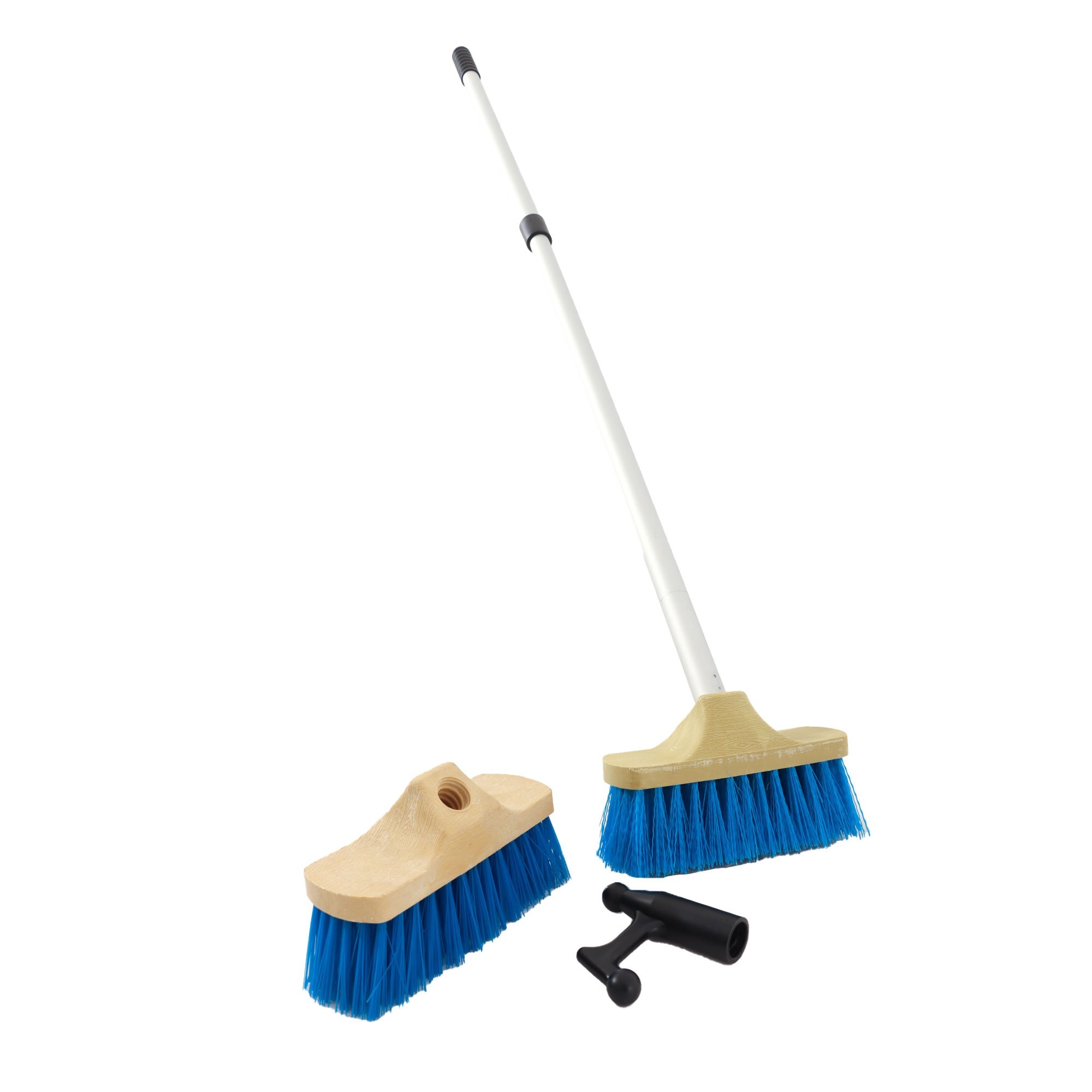 Dual Boat Washdown Brush and Hook Set