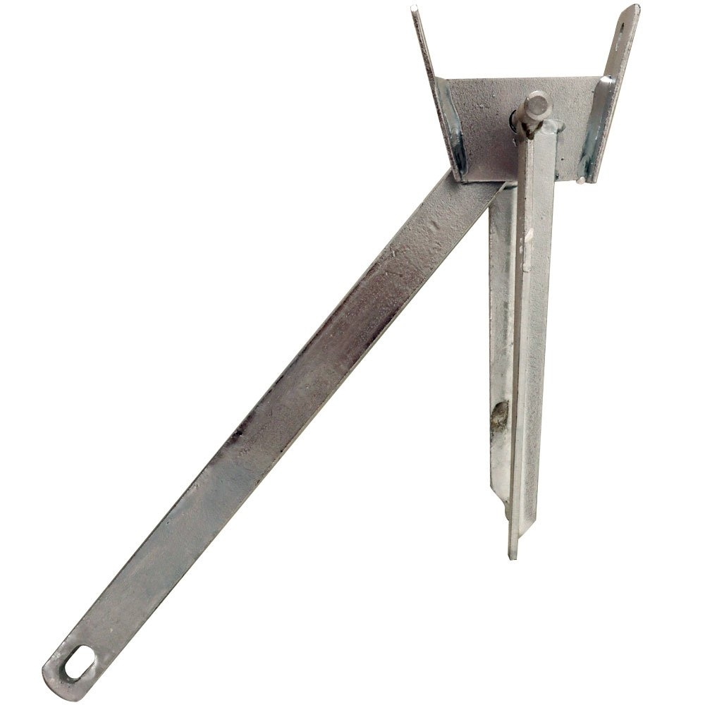 Danforth Galvanised Anchor Pack 6kg with 6m Chain / 50m Rope