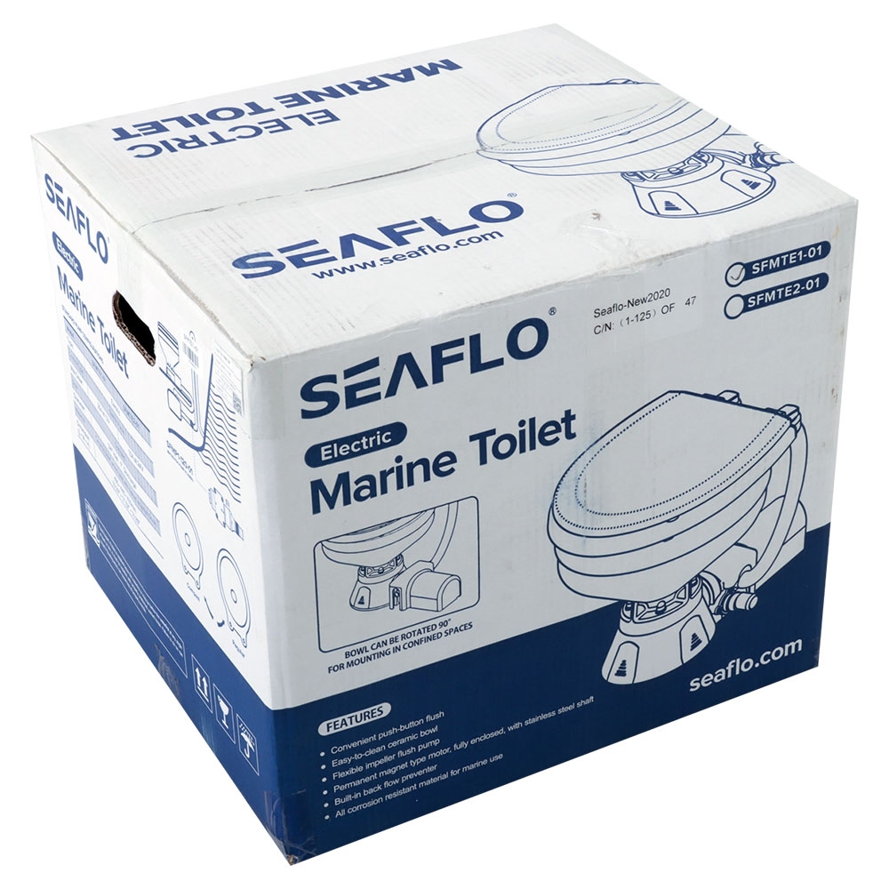 Seaflo Electric Marine Toilet Compact 24V