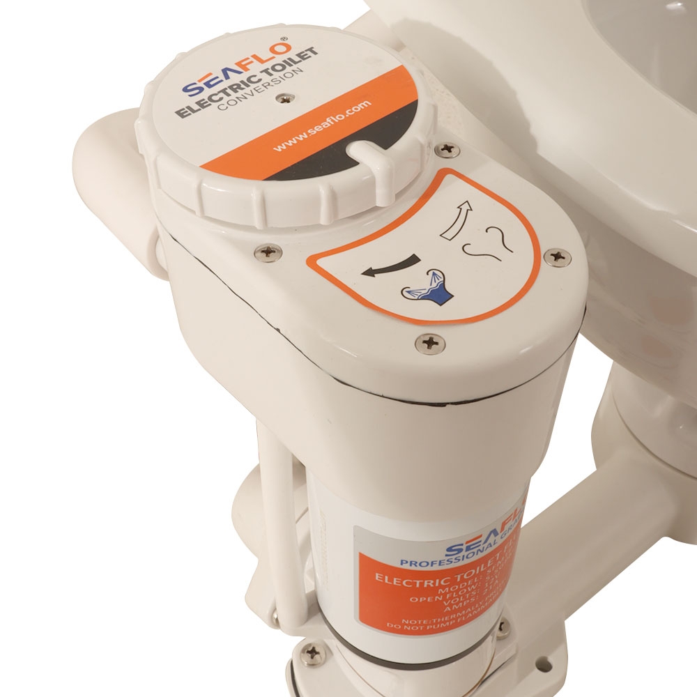 Seaflo Electric Conversion Marine Toilet Compact 24V
