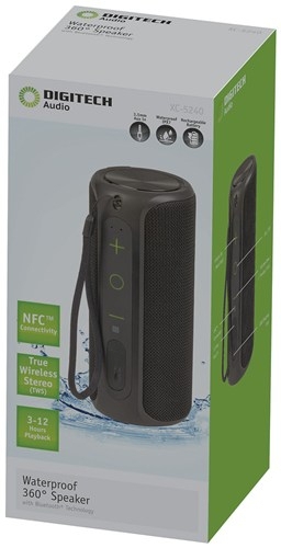 Digitech 360 Degree Waterproof Bluetooth Speaker