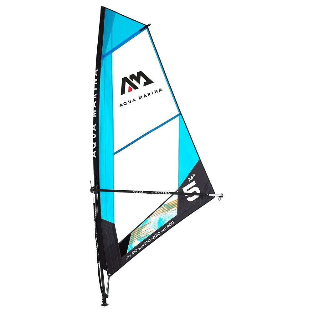 Aqua Marina Blade Windsurf Inflatable Stand Up Paddle Board with 5sqm Sail Rig Package 10ft 6in
