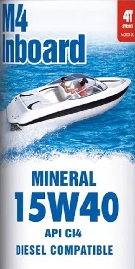 IPONE M4 Diesel Inboard 15W40 Mineral Lubricant 60L