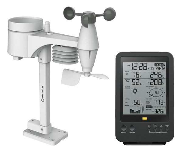 Digitech Wireless Weather Station with Long Range Sensor