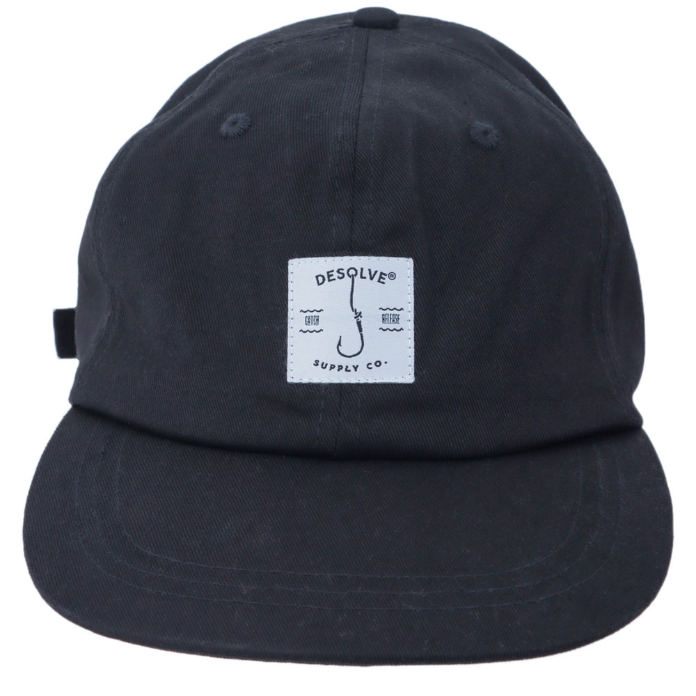 Desolve Hooked Cap Black