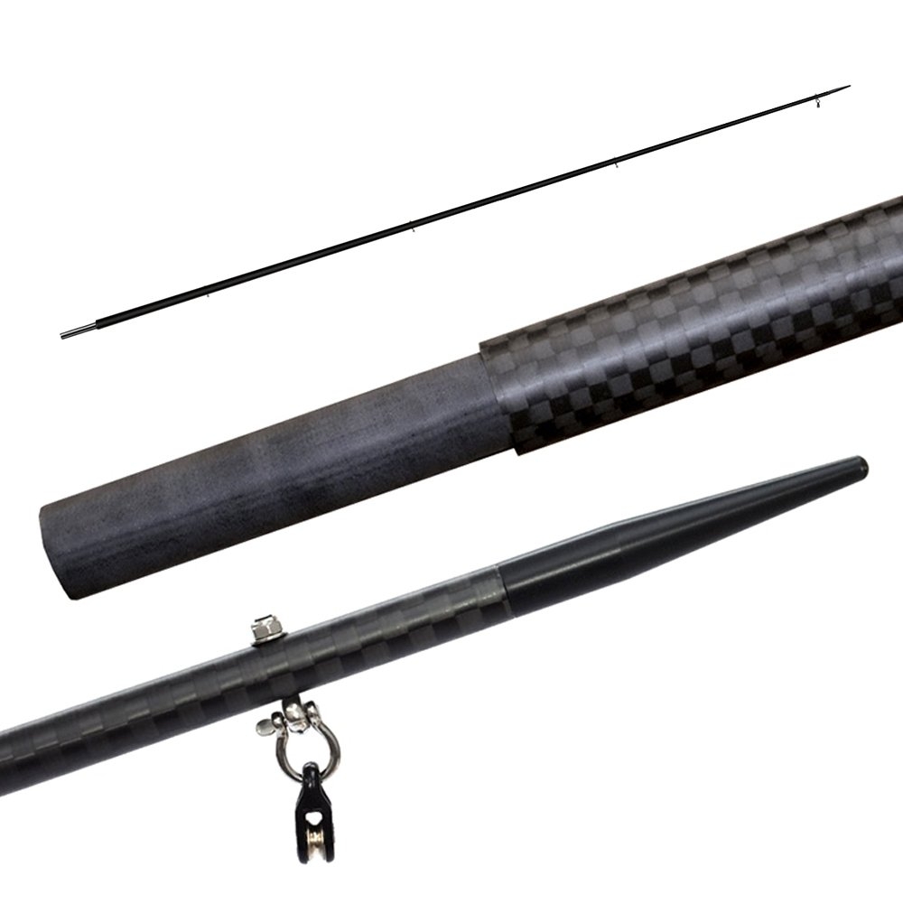 Bonze Kraken Rigged Outrigger Poles with Spiraflex Wrap 4.75m