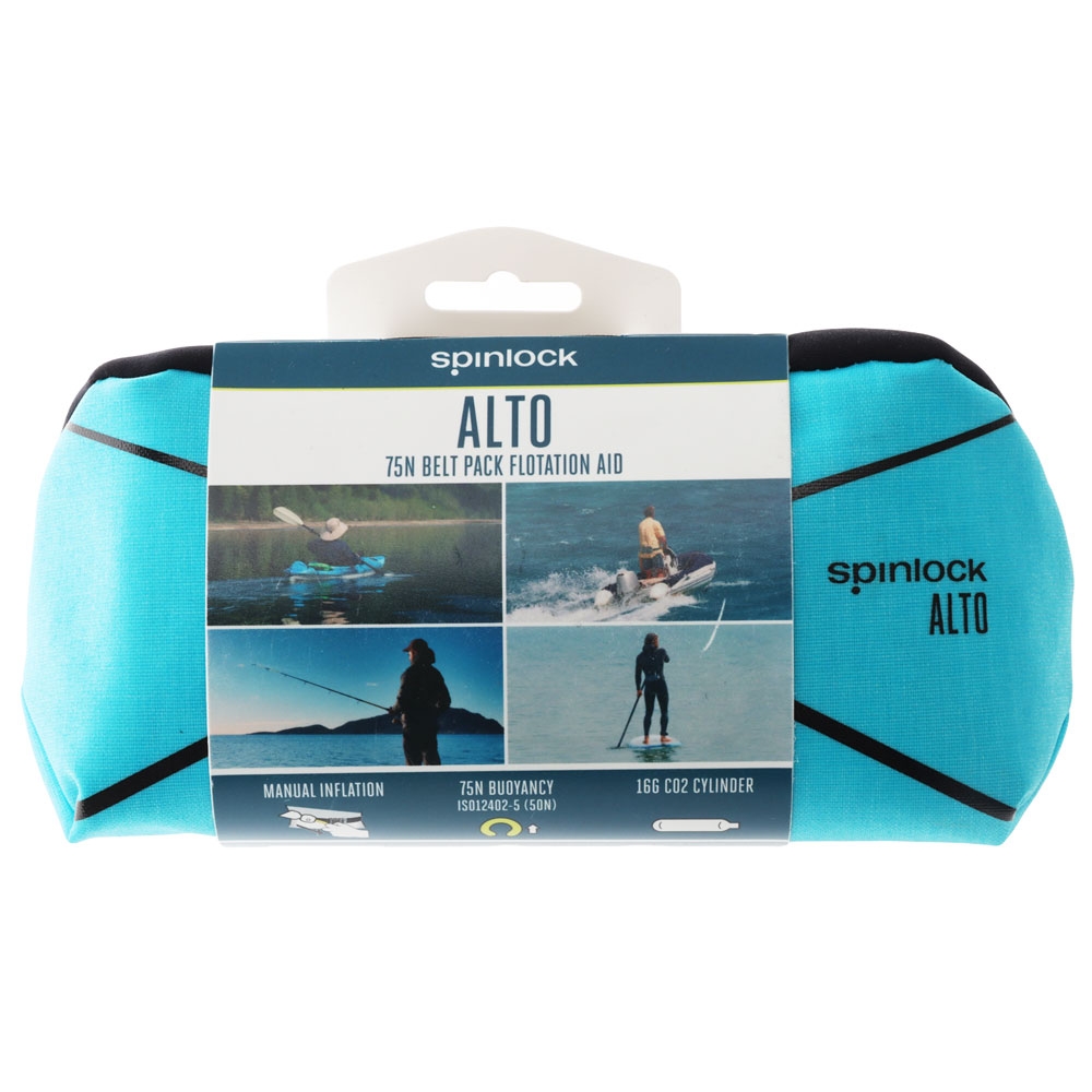 Spinlock ALTO Manual Inflatable Waistbelt PFD 75N Atoll Blue