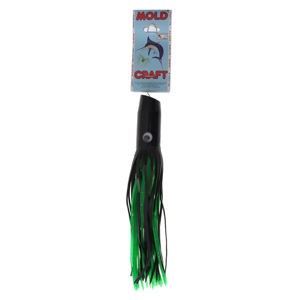 Mold Craft Standard Bobby Brown Special Game Lure 24.13cm Unrigged Black/Green