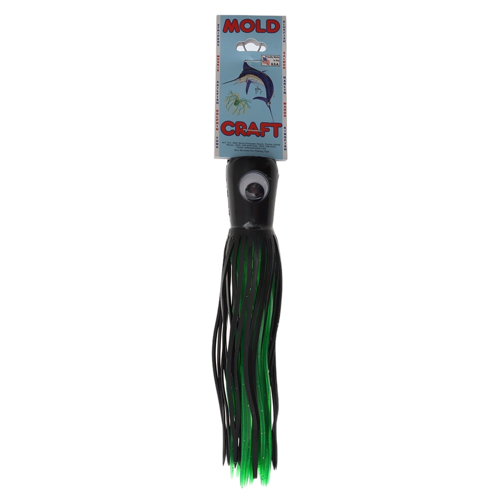 Mold Craft Standard Super Chugger Game Lure 21cm Unrigged Black/Green
