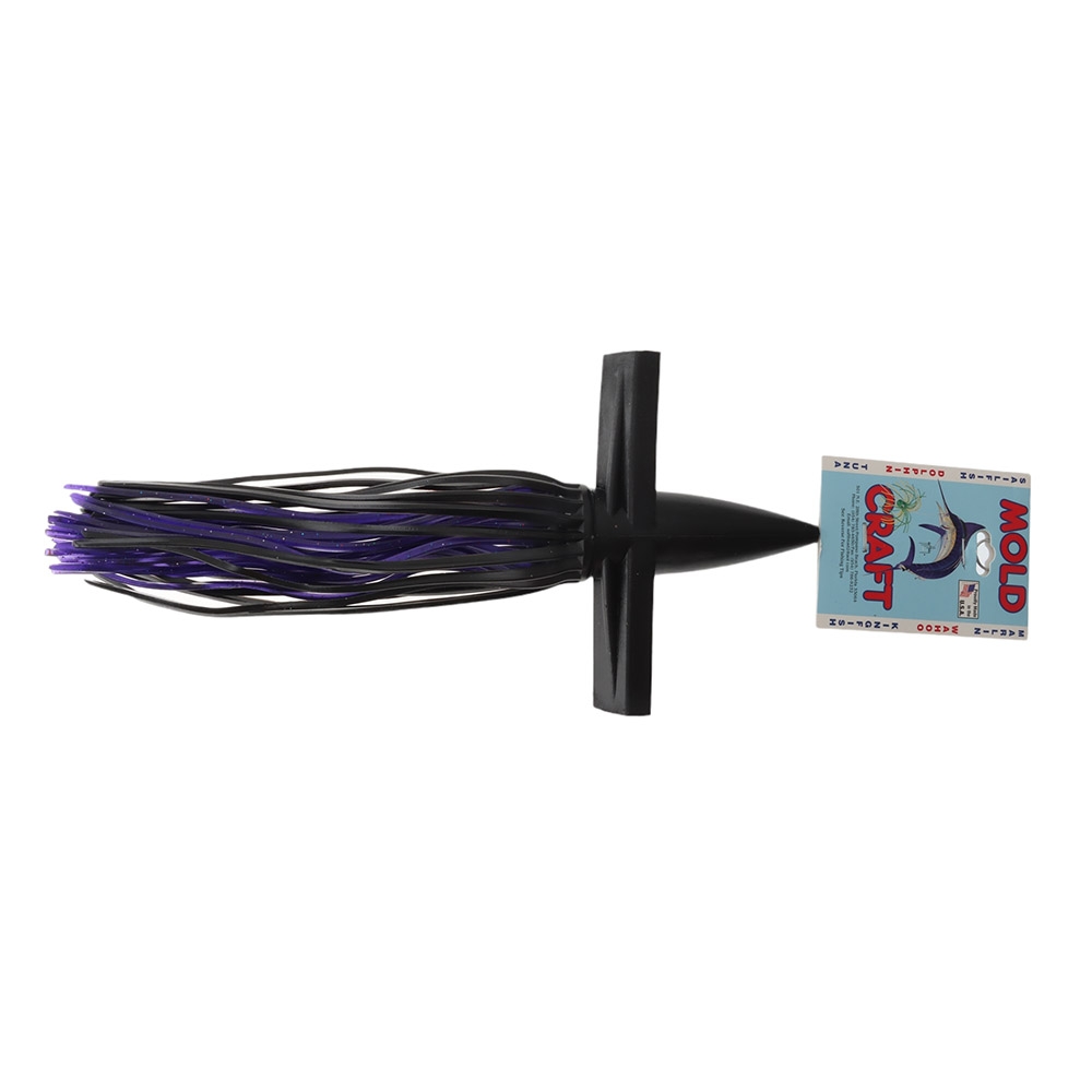 Mold Craft Senior Soft Bird Teaser Lure 330mm Unrigged Black/Purple