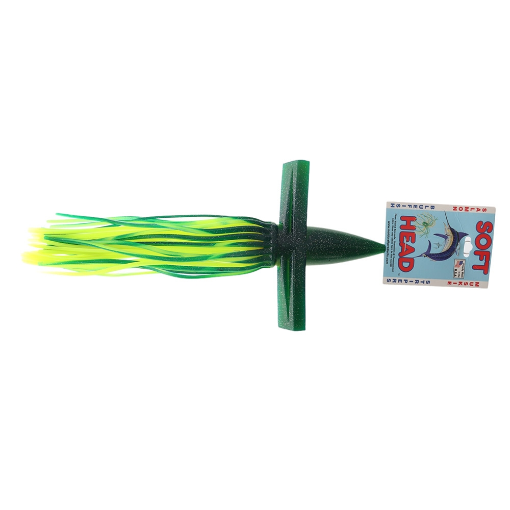 Mold Craft Senior Soft Bird Teaser Lure 330mm Unrigged Green/Yellow