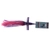 Mold Craft Standard Soft Bird Teaser Lure 241mm Unrigged Purple/Silver/Pink