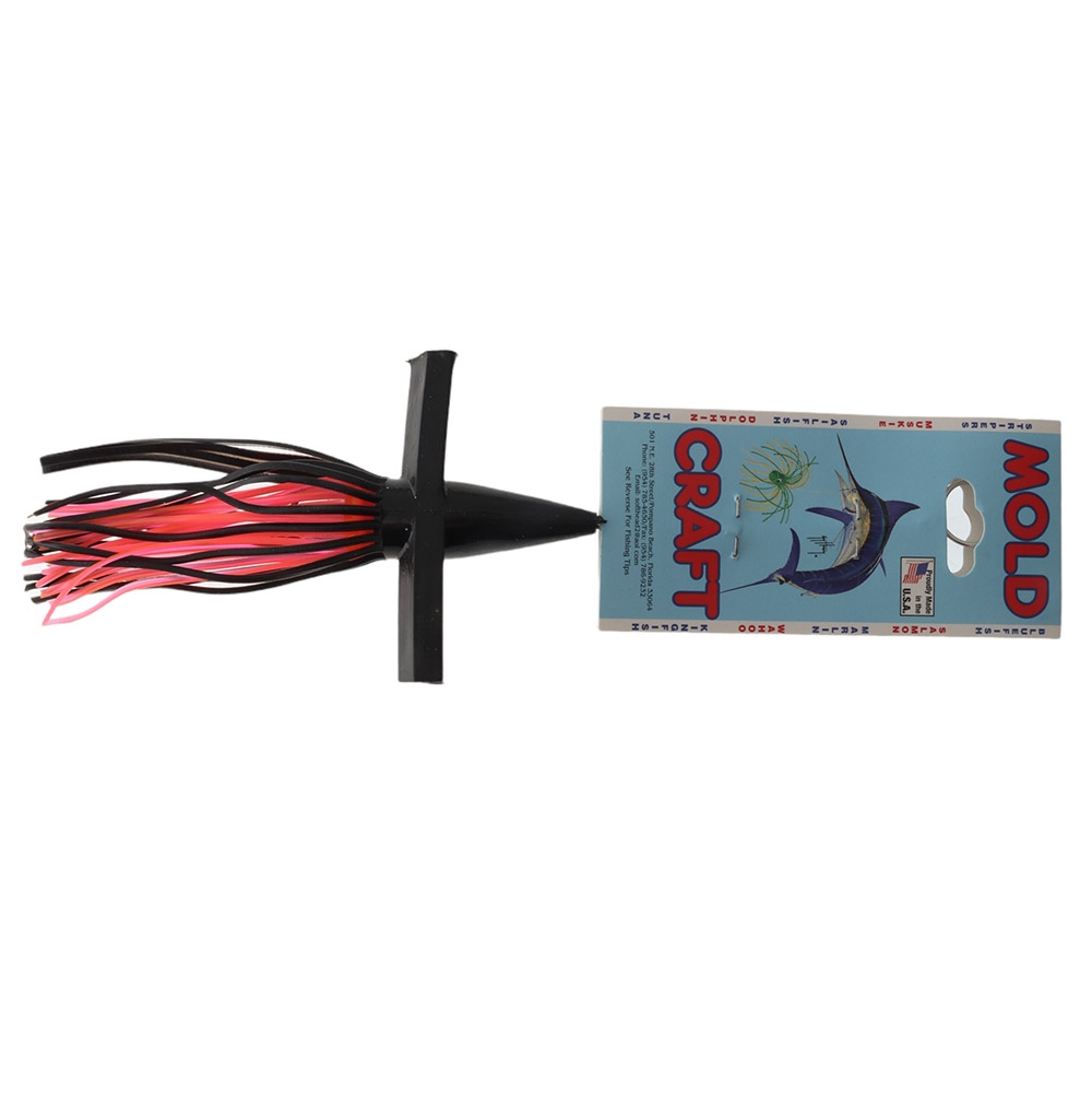 Mold Craft Little Soft Bird Teaser Lure 11.43cm Black/Orange