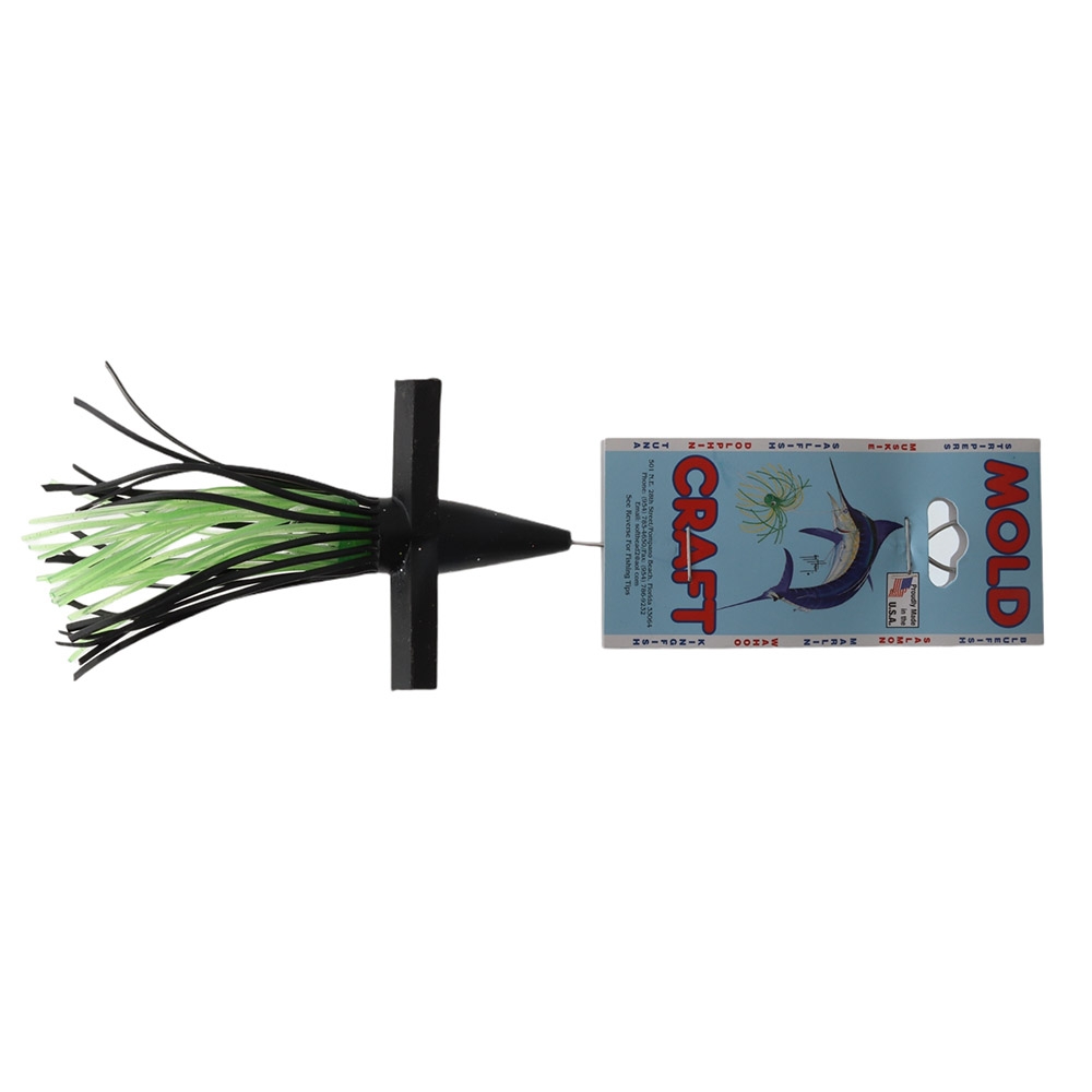 Mold Craft Little Soft Bird Teaser Lure 11.43cm Black/Green