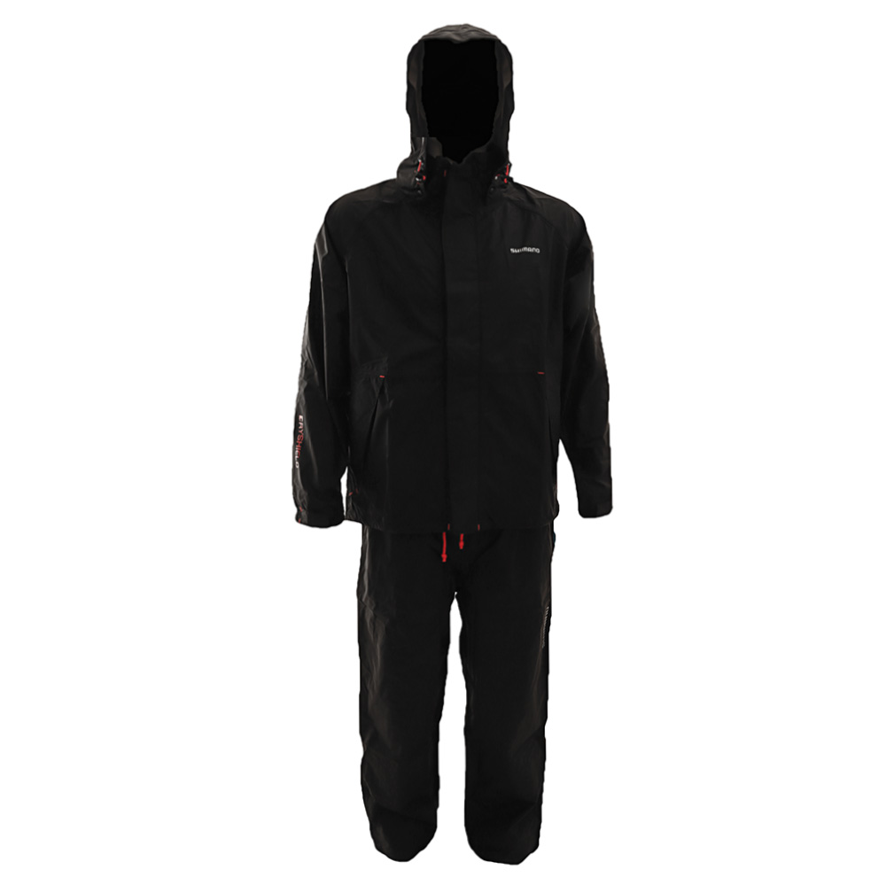 Shimano Dry Shield Jacket and Pants Set Black L