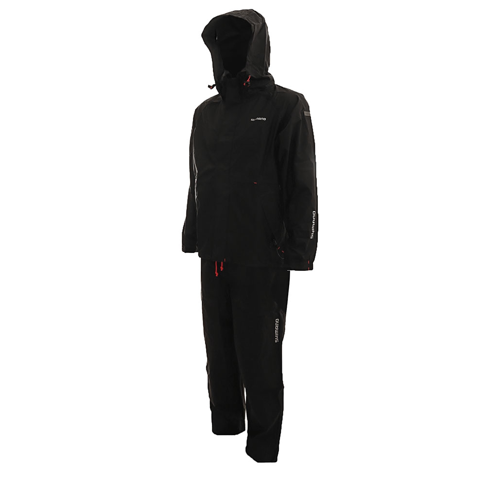 Shimano Dry Shield Jacket and Pants Set Black M