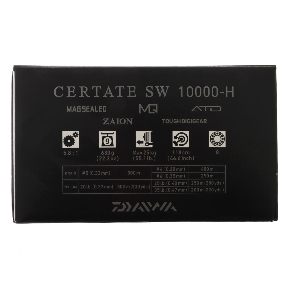 Daiwa 21 Certate SW 10000-H Spinning Reel