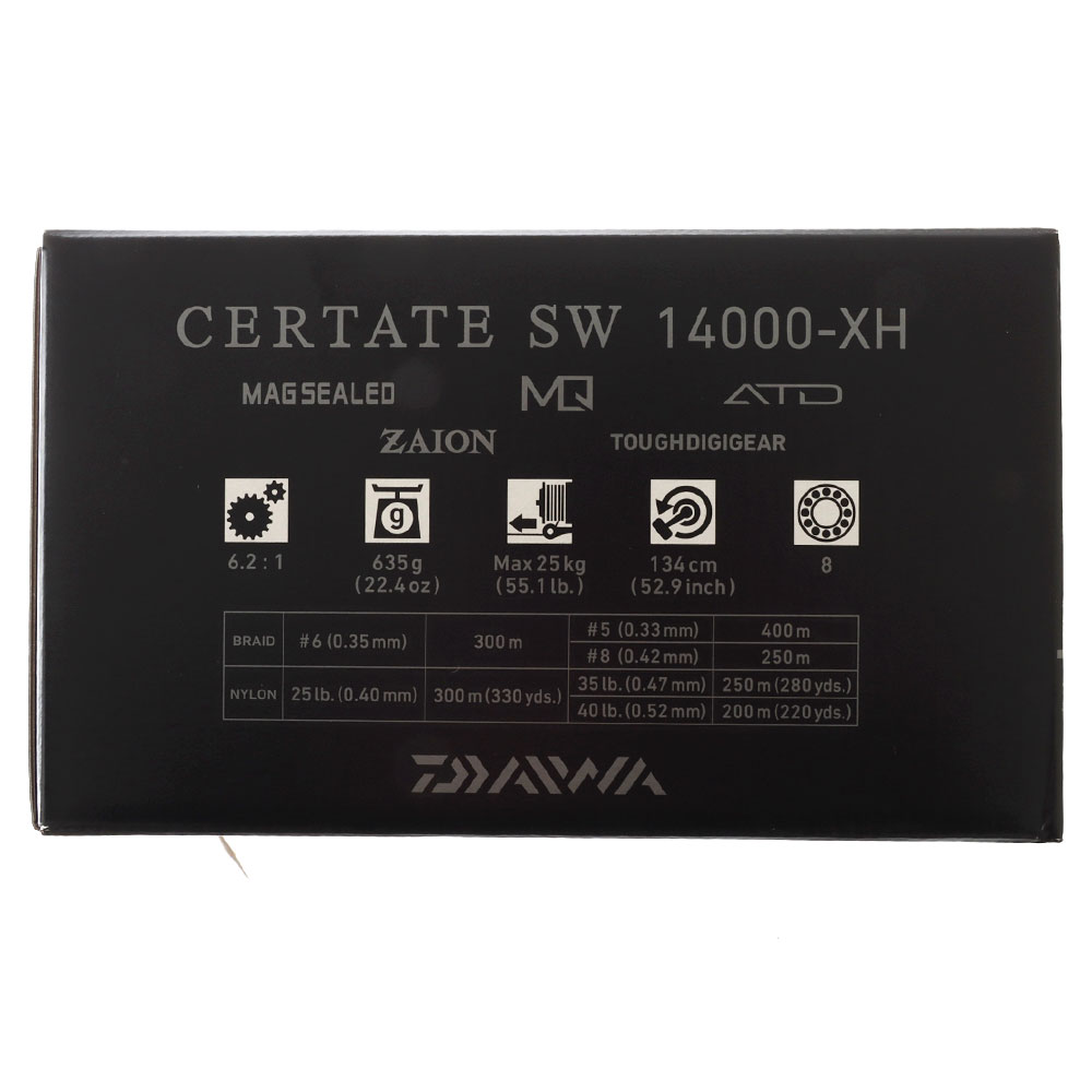 Daiwa 21 Certate SW 14000-XH Spinning Reel