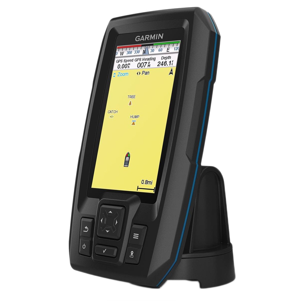 Garmin STRIKER Vivid 4cv CHIRP ClearVu Fishfinder with GT20-TM Transducer