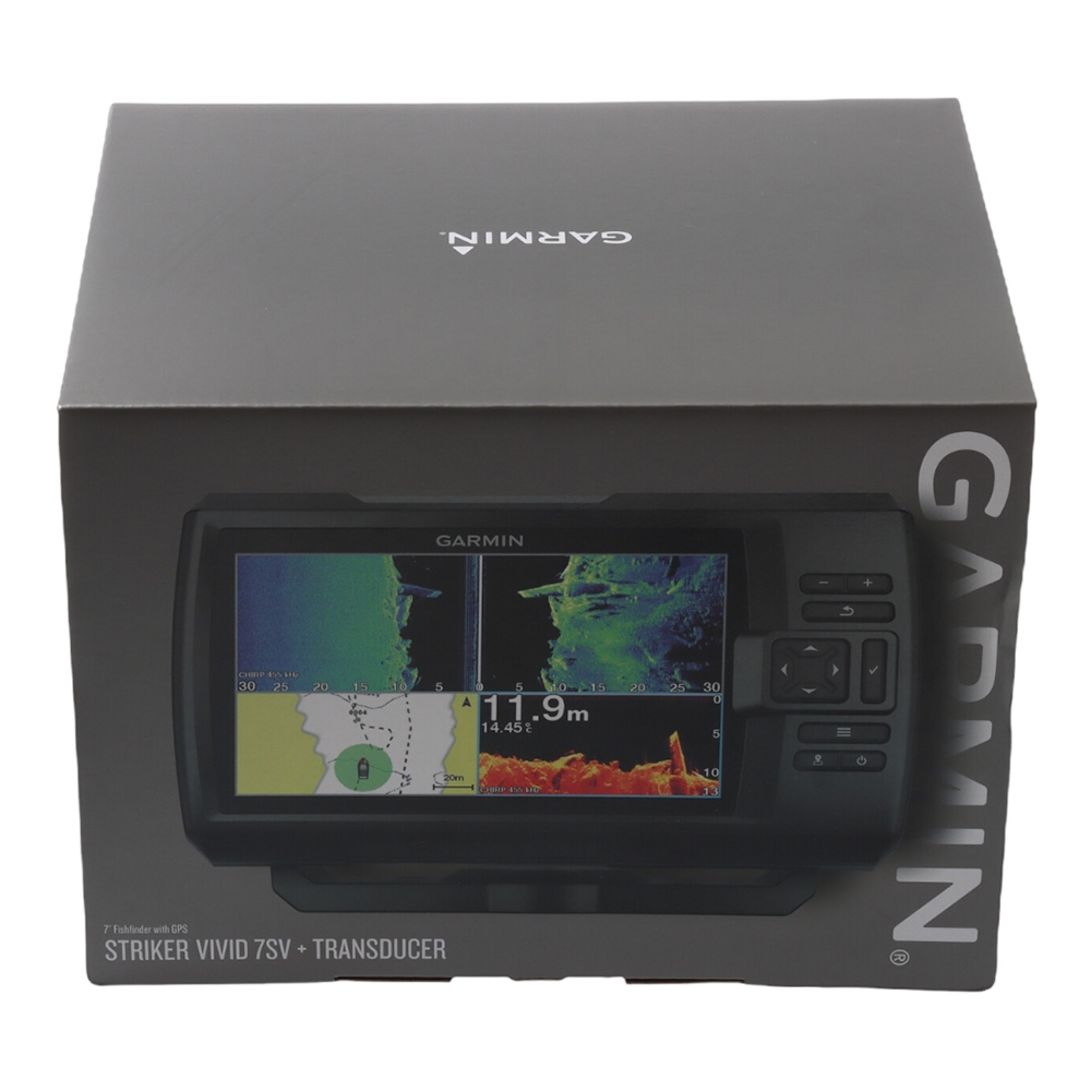 Garmin STRIKER Vivid 7sv CHIRP ClearVu SideVu Fishfinder with GT52HW-TM Transducer - Returned Unit