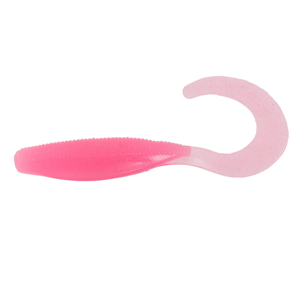 Z-Man StreakZ Curly TailZ Soft Bait 12.7cm Qty 4 Pink Glow