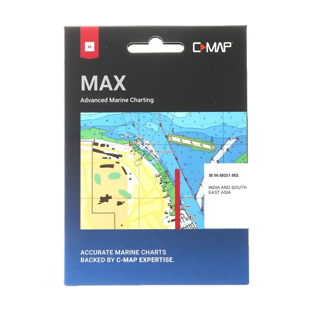 C-MAP MAX Chart Card India / South East Asia SD/MSD - Rough packaging 