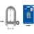 Stainless Steel Captive Pin D Shackle - 8mm