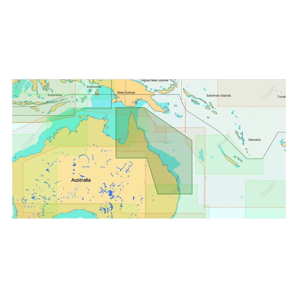 C-MAP 4D AU-D262 Chart Tweed Heads to Weipa