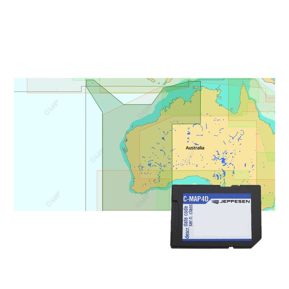 C-MAP 4D AU-D267 Chart Darwin to Esperance