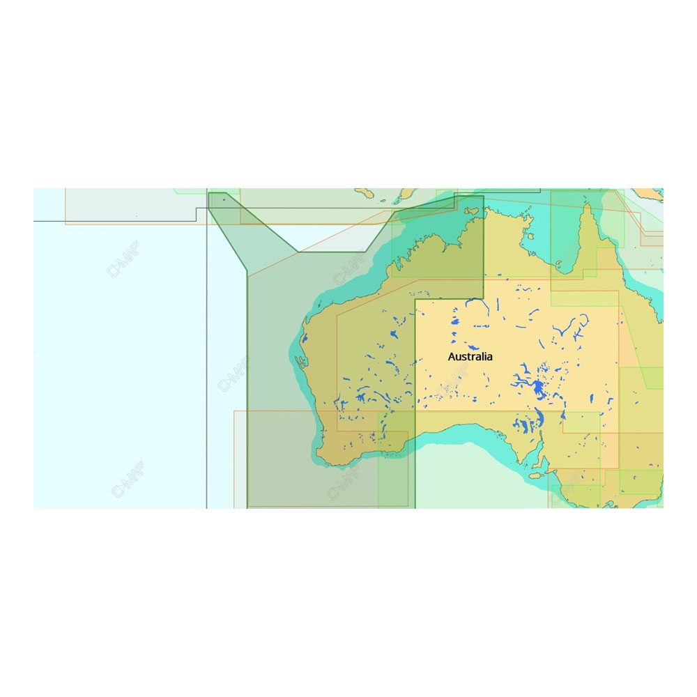 C-MAP 4D AU-D267 Chart Darwin to Esperance