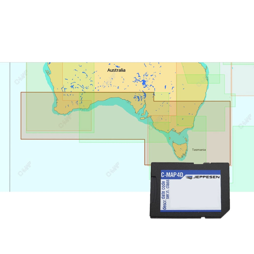 C-MAP 4D AU-D011 Chart Cervantes to Seal Rocks
