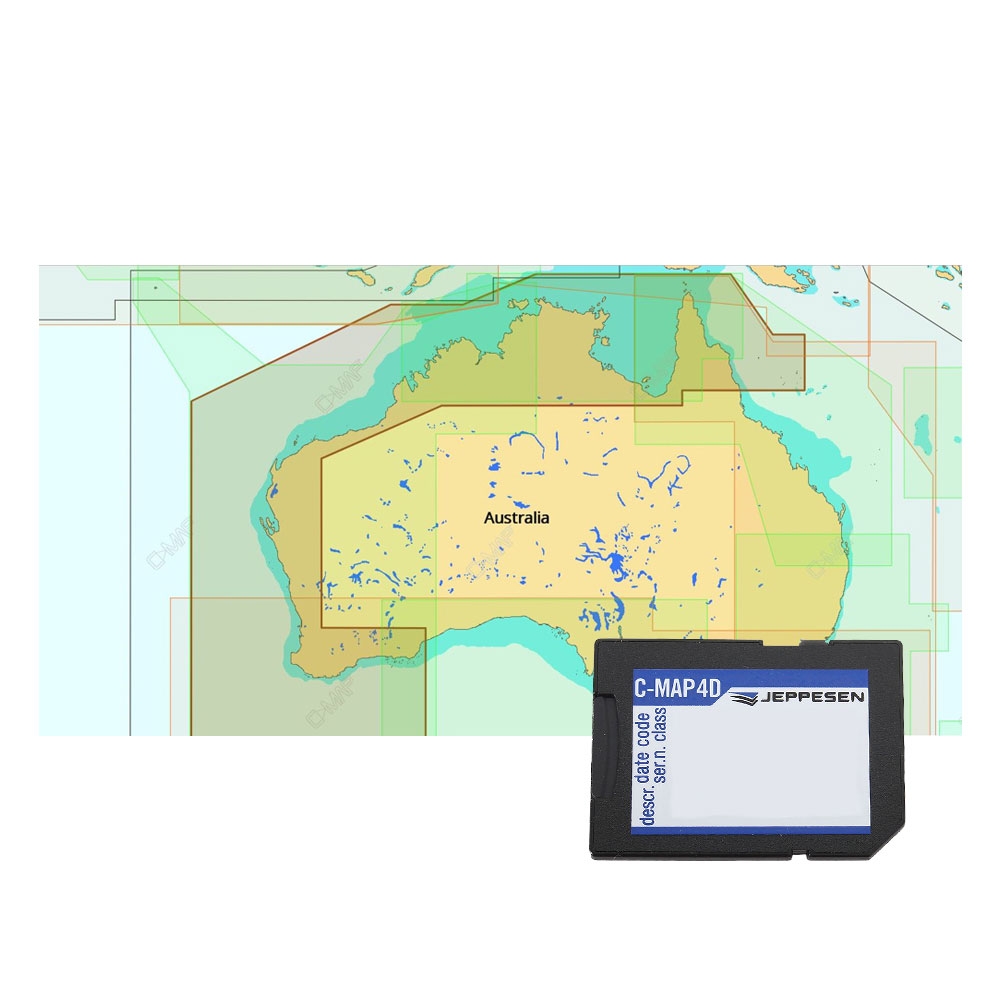 C-MAP 4D AU-D012 Chart Cairns to Esperance