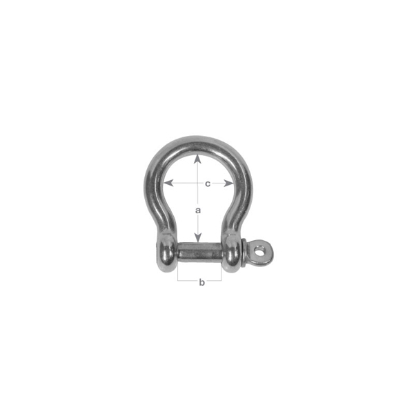 BLA Stainless Steel Quick Release Halyard Shackles - 5mm