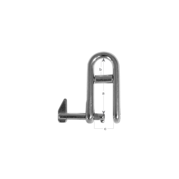BLA Stainless Steel Quick Release Halyard Shackles - 8mm