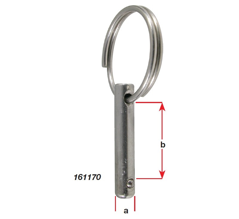 Marine Town Stainless Steel Quick Release Pin 4.8x12.7mm