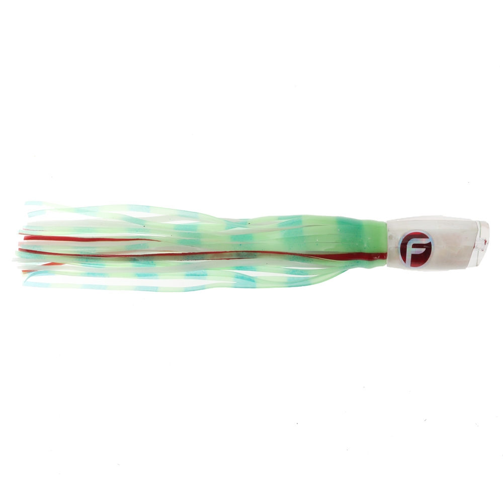 Fathom Offshore Calico Jack Slant Trolling Game Lure 35cm Lumo